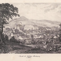 Zámek v Biskupicích měl Jan Josef Schaffgotsch v držení v letech 1813 - 1874. Jeho manželka Marie Filipina z Fürstenbergu (1792 - 1863) založila v letech 1830 - 33 kolem zámku park. Po r. 1874 Biskupice přešly sňatkem na rod Thurn - Taxisů