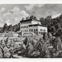 Lesní hotel Poklad nad Bílou Třemešnou, 1940