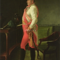 František baron Koller v Neapoli roku 1825 (malíř Josef Schönschütz, zdroj Národní muzeum)