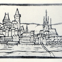 Nejstarší vyobrazení Přerova od Jana Willenbergera z roku 1593