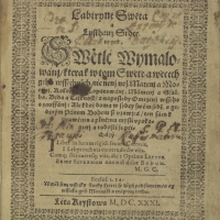 První vydání Labyrintu Světa a Lusthauzu Srdce vyšlo roku 1631