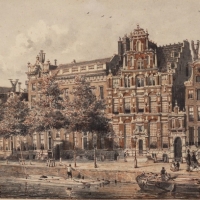 Amsterdam, Keizersgracht, pozdější bydliště rodiny Komenských