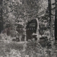 První provizorní pomník J. A. Komenského v zahradě Lohařových, 1956