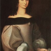 Marie Alžběta z Valdštejna, provdaná Kounicová (1625 – 1662), dcera Albrechta z Valdštejna (1583 – 1634) a Isabelly Kateřiny z Harrachu (1601 - 1654), zdroj Peter Faber - Valdštejn