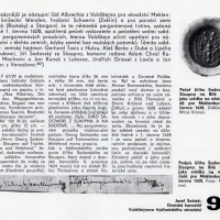 Pečeť a podpis Jiřího Sadovského na listině pro Albrechta z Valdštejna z 1. 6. 1628, uložené v SOA v Mnichově Hradišti (zdroj Studie Muzea Kroměřížska ‘83)