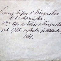 Popis u obrazu Vincence Gretzla (zdroj auktion-dannenberg.de)